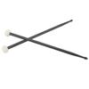 2 Stück Trommelschlägel Filzkopf Nylongriff Doppelkopf Instrument Zubehör Set Kit zum Spielen