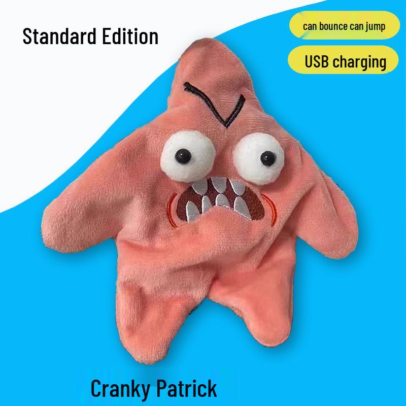 Moving Star Usagi Plush Keychain: Shooting Star Backpack Charm Decoration