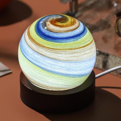 LED Moon Light Dimmable Desk Decorations Rechargeable Table Light For Living Room Nursery Reading Corner Dorm Hotel Apartment