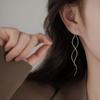 Wavy Ear Cuffs for Women Summer Slimming Face Trendy Earrings Unique Accessories