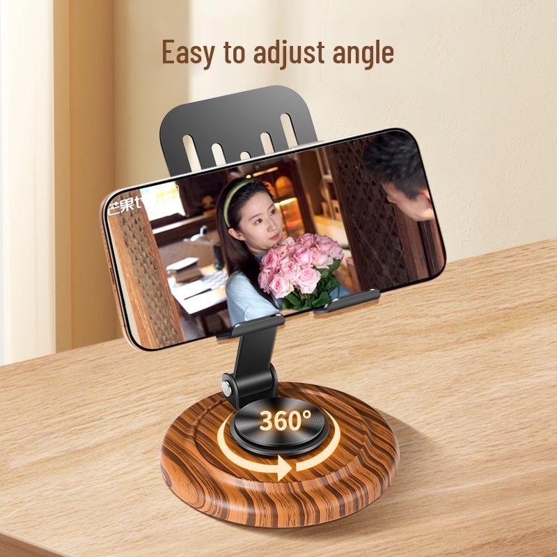 Rotatable Foldable Metal Tablet & Phone Stand for Desktop