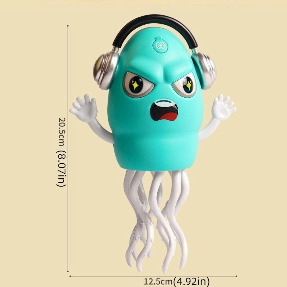 Simulation Electric Dancing Octopus Toy Interactive Walking Dancing Octopus  Birthday Gift