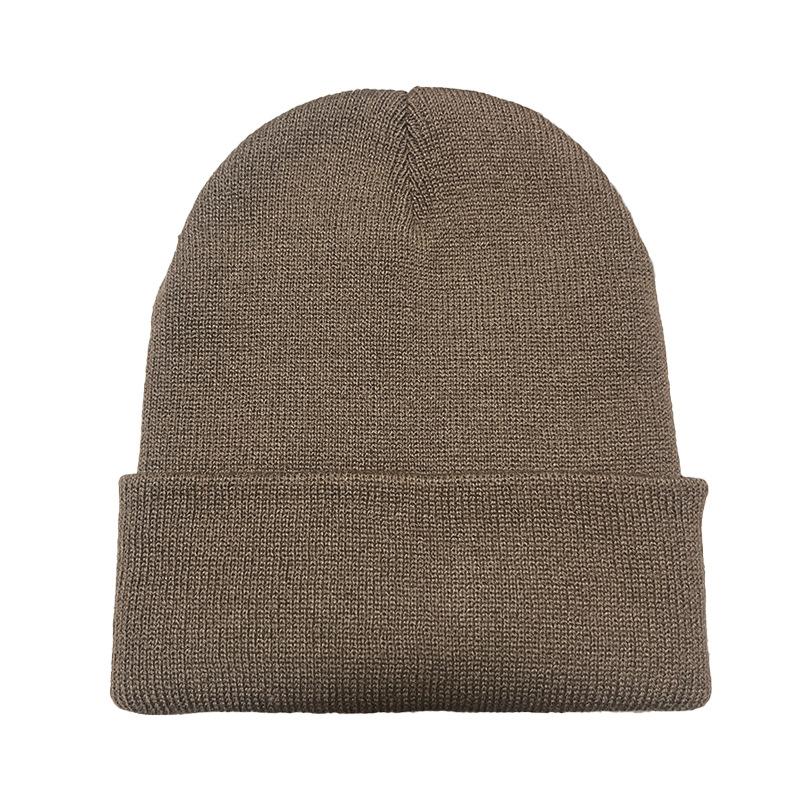 

1pc Winter Warm Thick Beanie Hat for Men Women,Seamless Winter Knit Skull Cap, Cuffed Fisherman Beanie Warm Trawler Watch Cap