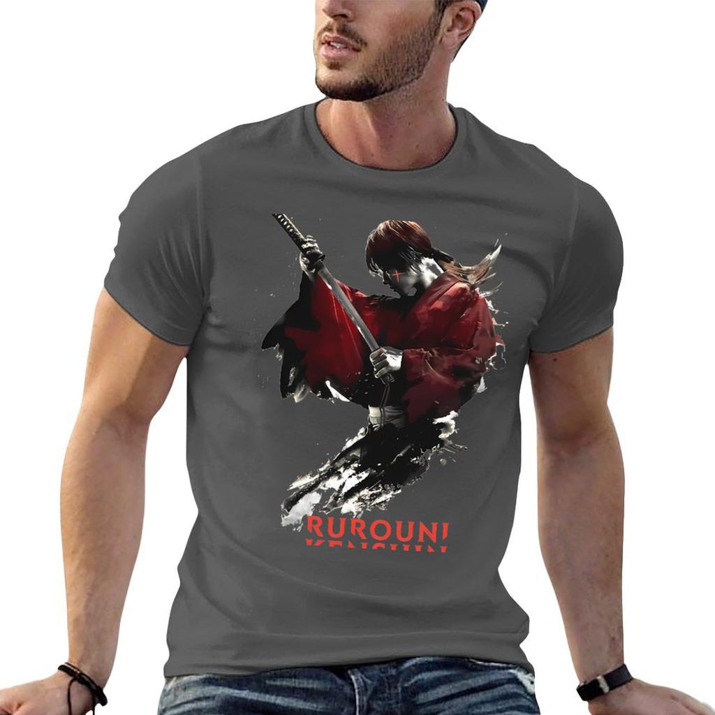 Himura Kenshin Tshirt T Shirt Personalised Funny T Shirts Cotton Printed T Shirts For Unisex Tshirt