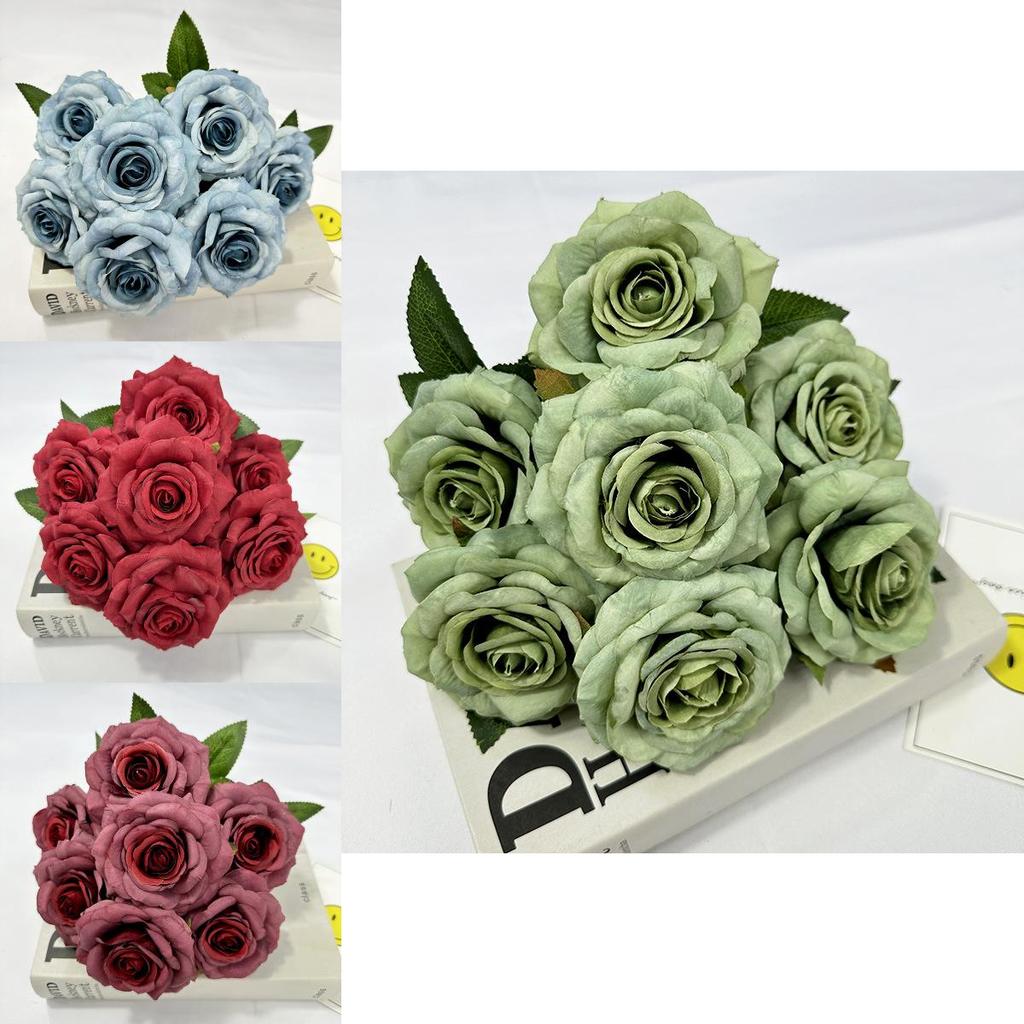 Elegant Faux Rose Wedding Props Decoration For Party And Home Decor