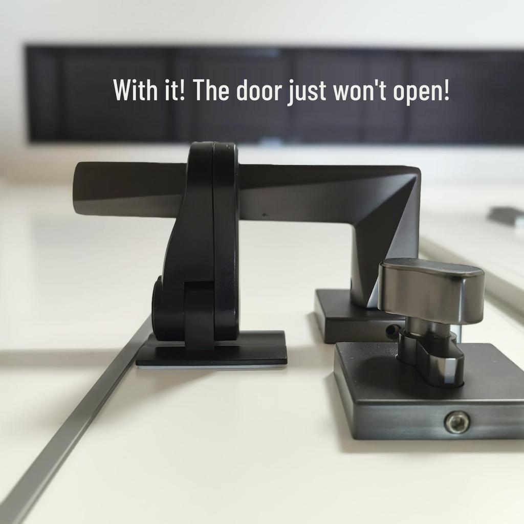 Adhesive Door Handle Safety Lock for Child & Pet Protection