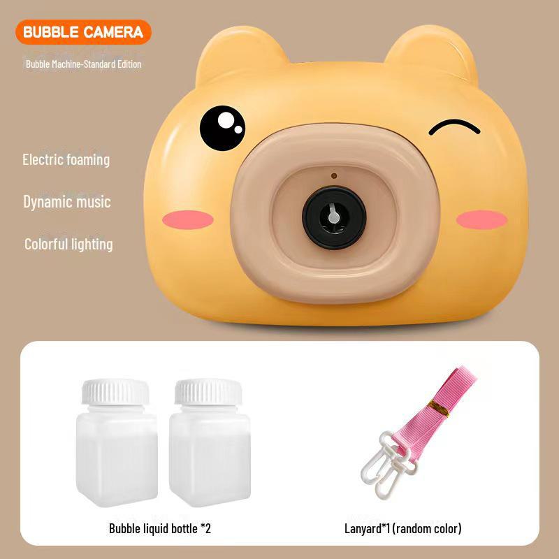 

Вірусна свиня бульбашка камера: Повністю автоматична мультяшна іграшка для видування бульбашок – стиль TikTok