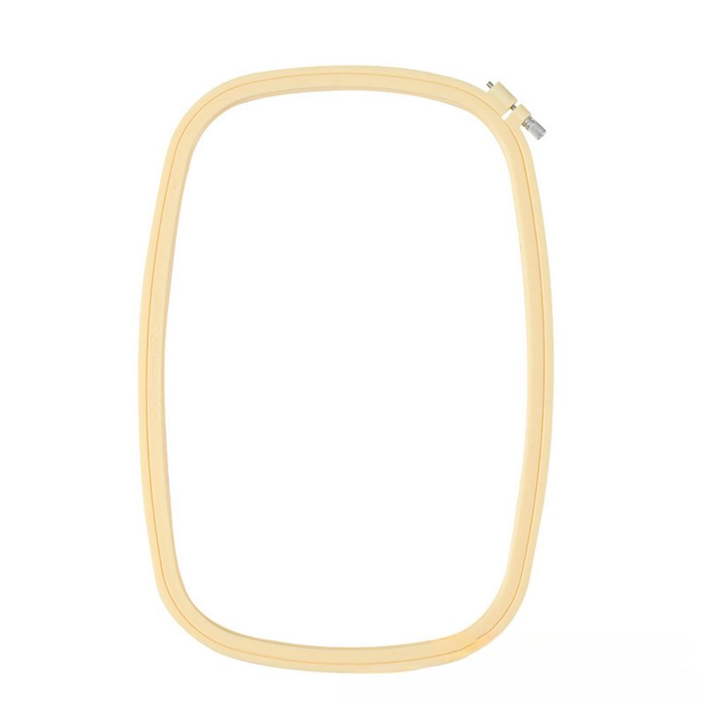 Multi-Size Plastic DIY Embroidery Hoops Square Shape Cross Stitch Hoops Frame Ring Household Craft Embroidery Set Sewing Accesso