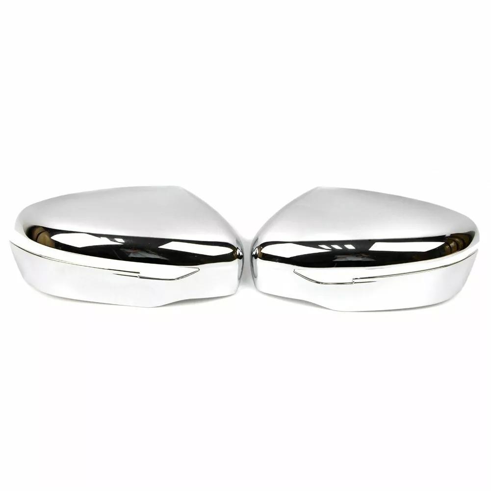 For Nissan Navara NP300 D23 2015-2018 Car Side Rearview Wing Mirror Cover Chrome Rearview Mirror Cover Shell Decoration