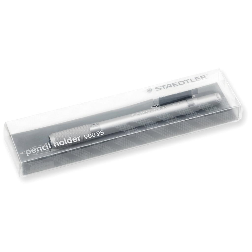 Staedtler Pencil 900 25 Holder, Aluminum, Silver,