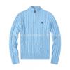 Vintage Washed Knit Shirt Loose Fit Casual Sweater Teens
