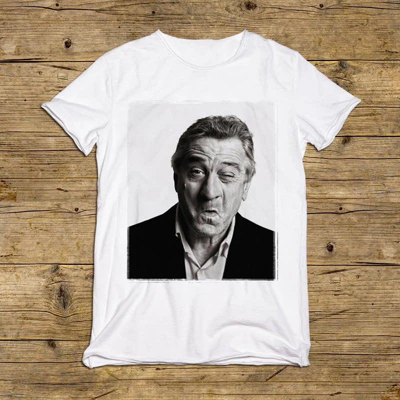 Schauspieler, Sänger, Künstlerische und Nischen-Persönlichkeiten, Große Porträts, Kurzärmelige Sommer-T-Shirts für Herren und Damen aus reiner Baumwolle