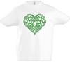 Keltisches Herz Jungen T-Shirt Kelten Symbol Zeichen Knoten Kultur Tribal Tattoo