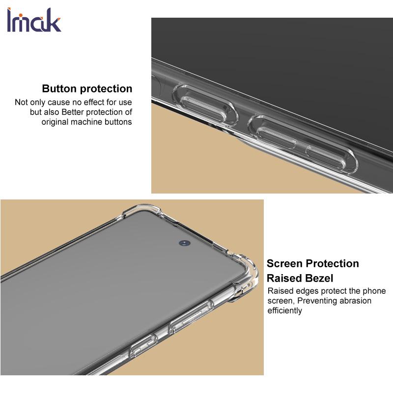 Pro pouzdro na telefon Nubia Z60S Pro 5G IMAK Nárazuvzdorné měkké pouzdro