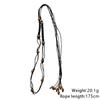 Meier Waist rope braided hemp rope waist chain thin belt women's hemp rope belt