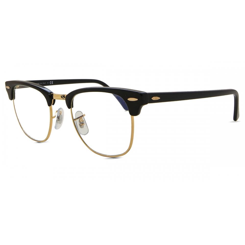 Ray Ban Rb3016 Clubmaster Blue Light Block 901 Bf Unisex Eyeglasses