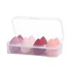 A-Grade Makeup Sponge Set with 8-Compartment Box - Wet & Dry Use, Non-Powder-Absorbing Puffs