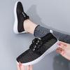 Atmungsaktive Mesh-Schuhe Damen Sommer Stoffschuhe Hohles Mesh Sportliche Freizeitschuhe Leichte Laufschuhe