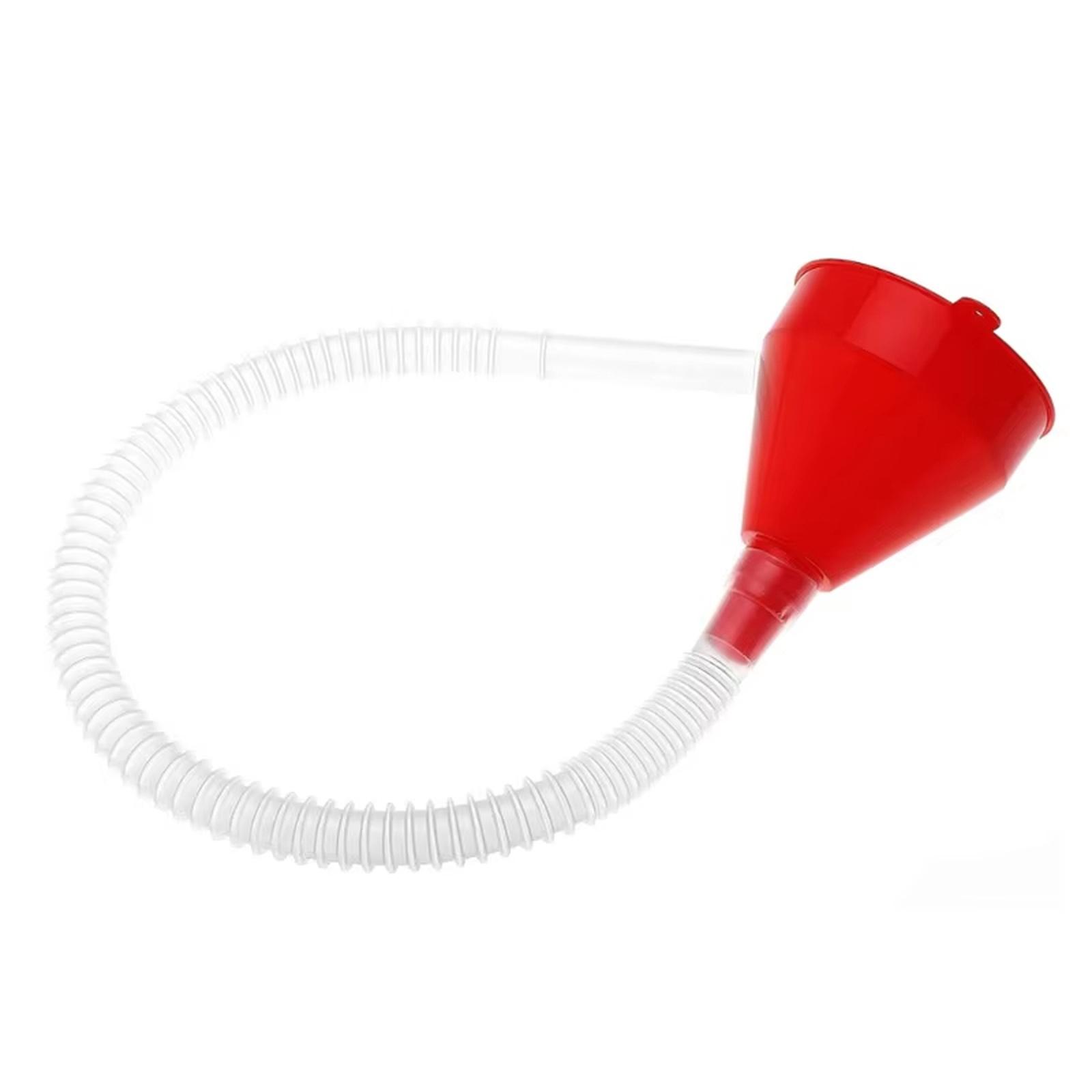 

Plastic Fuel Funnel For Vehicles Extendable Hose Detachable Flexible Hose Motorcycle Oil Filling Tool Automotive Accessories One Size