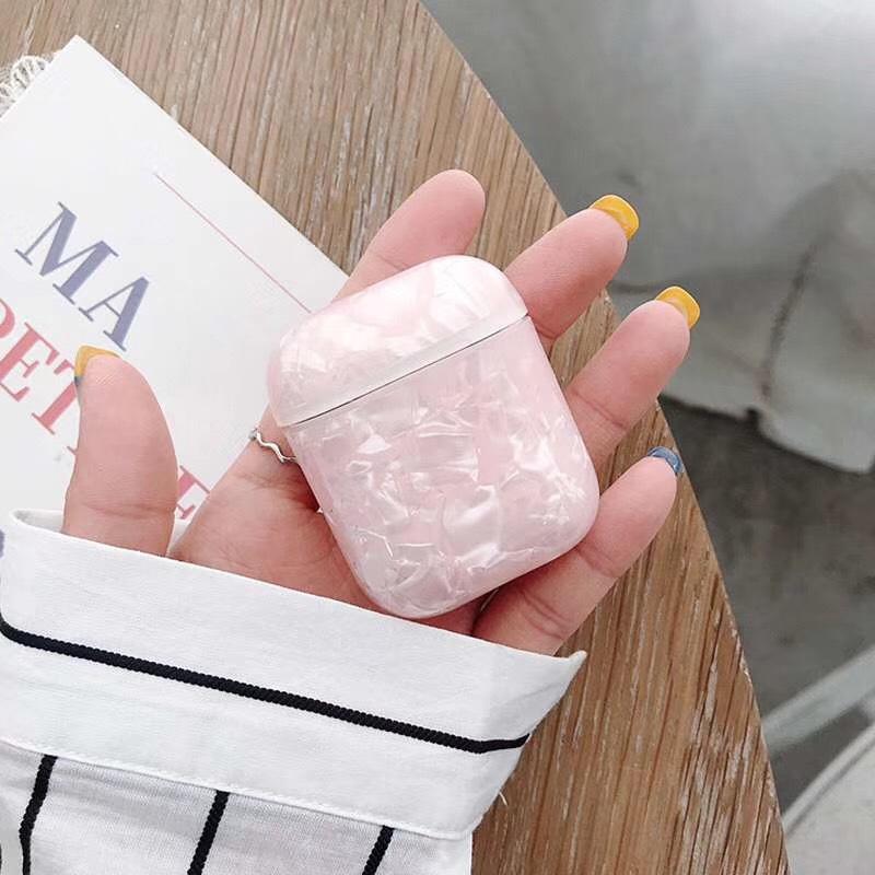 Creative simple shell pattern for AirPods protective cover Apple 2 generation Bluetooth wireless headset cover silicone anti-drop