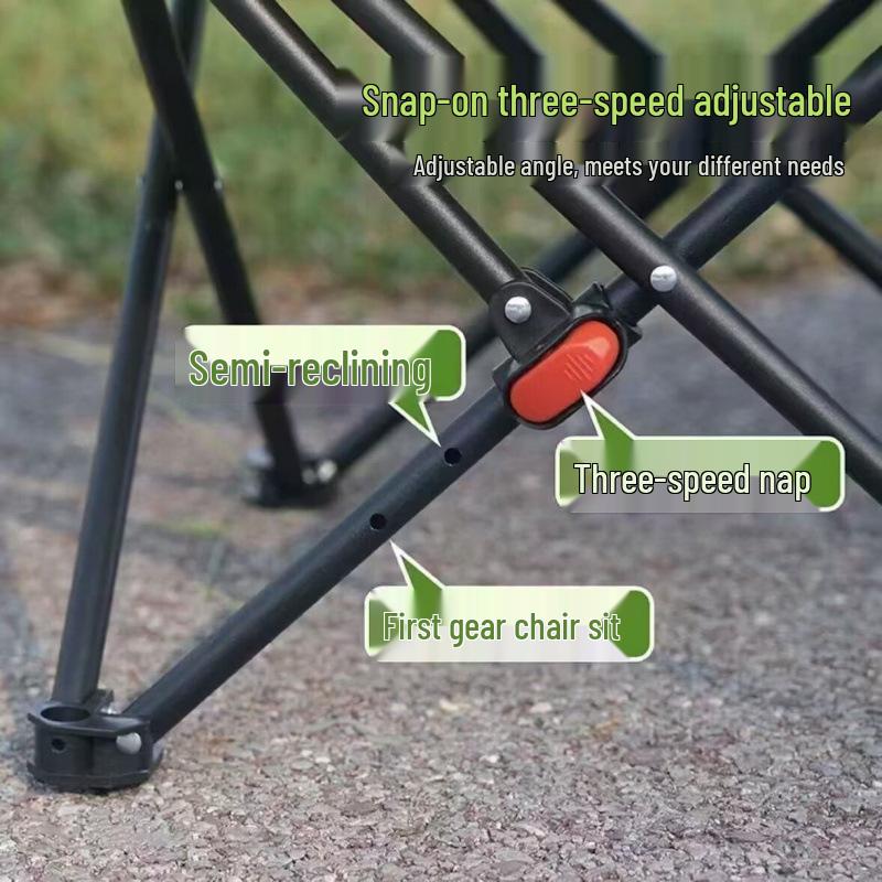 Adjustable Folding Lounge Chair with Footrest - Perfect for Balcony, Home Leisure, and Seasonal Comfort