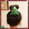 Santa Claus Christmas Scrunchies - Cute Cartoon Hair Ties & Accessories for Girls and Women