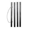 4pcs Magnetic Poster Hanger Frame Multipurpose   Decorative Wood Magnet Poster Frame for Photo Picutre   Artwork Art Print Wall Hanging