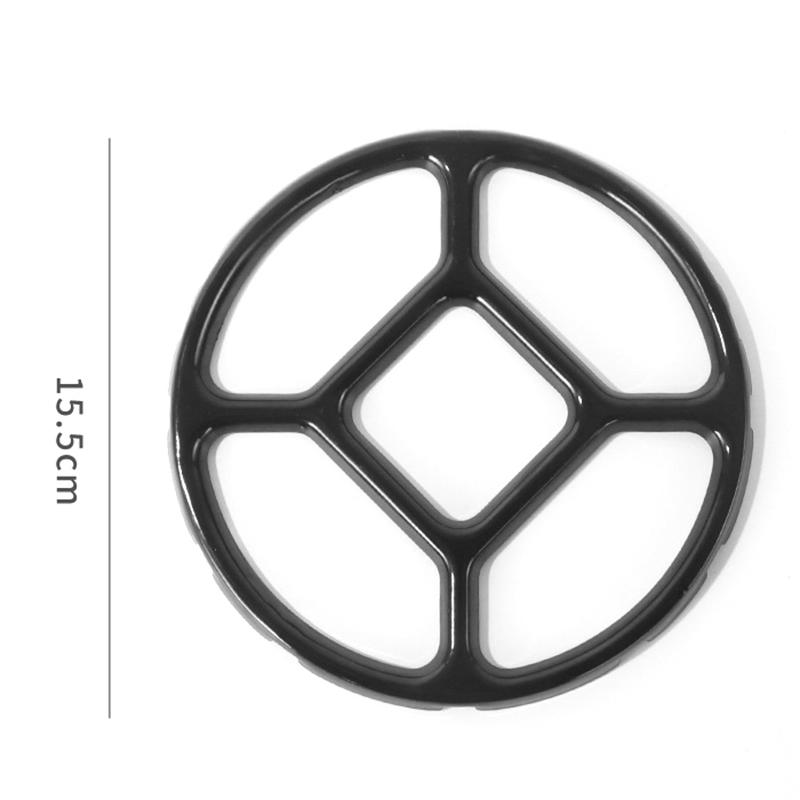 1PC Kitchen DIY Accessories Wok Pan Support Rack Small Stove Pot Burners Wok Auxiliary Support Gas Round Bottom Stand