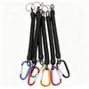 Anti-Lost Keychain & Fishing Lanyard: Outdoor Spring Cord with Carabiner