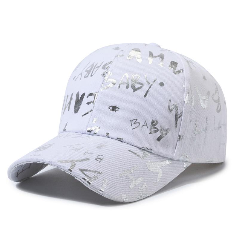 New Female Versatile Baseball Cap Autumn and Winter Internet Celebrity Letter Print Cap Outdoor Leisure Sports Visor