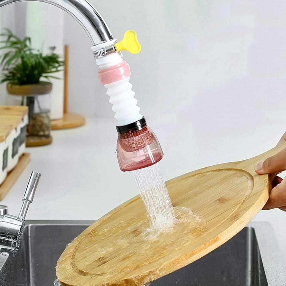 Nozzle Filter Accessories Kitchen Shower Tap Splash Filter Water Tap Extension Extendable Faucet