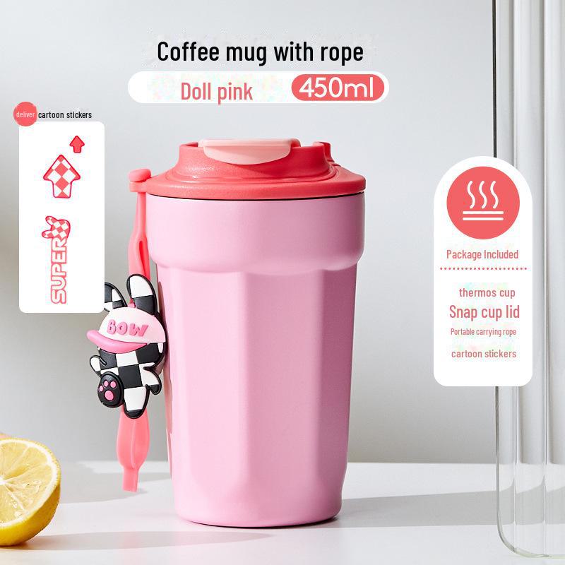 High-Value 316 Stainless Steel Travel Thermos Cup - Portable, Customizable Gift for Car and Travel Use.