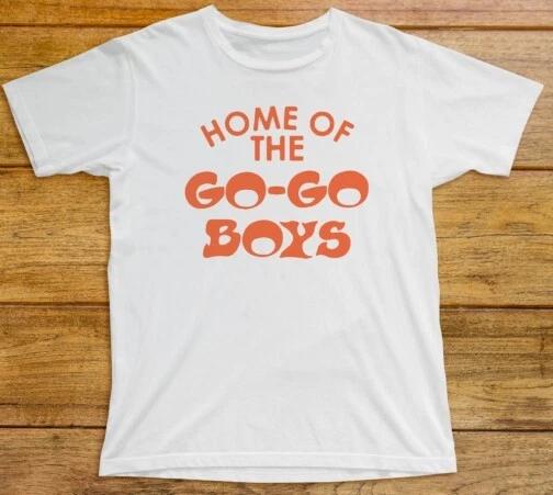 

Home Of The Go-Go Boys T Shirt 707 Retro 80s Deborah Harry Music New Wave Disco 4XL