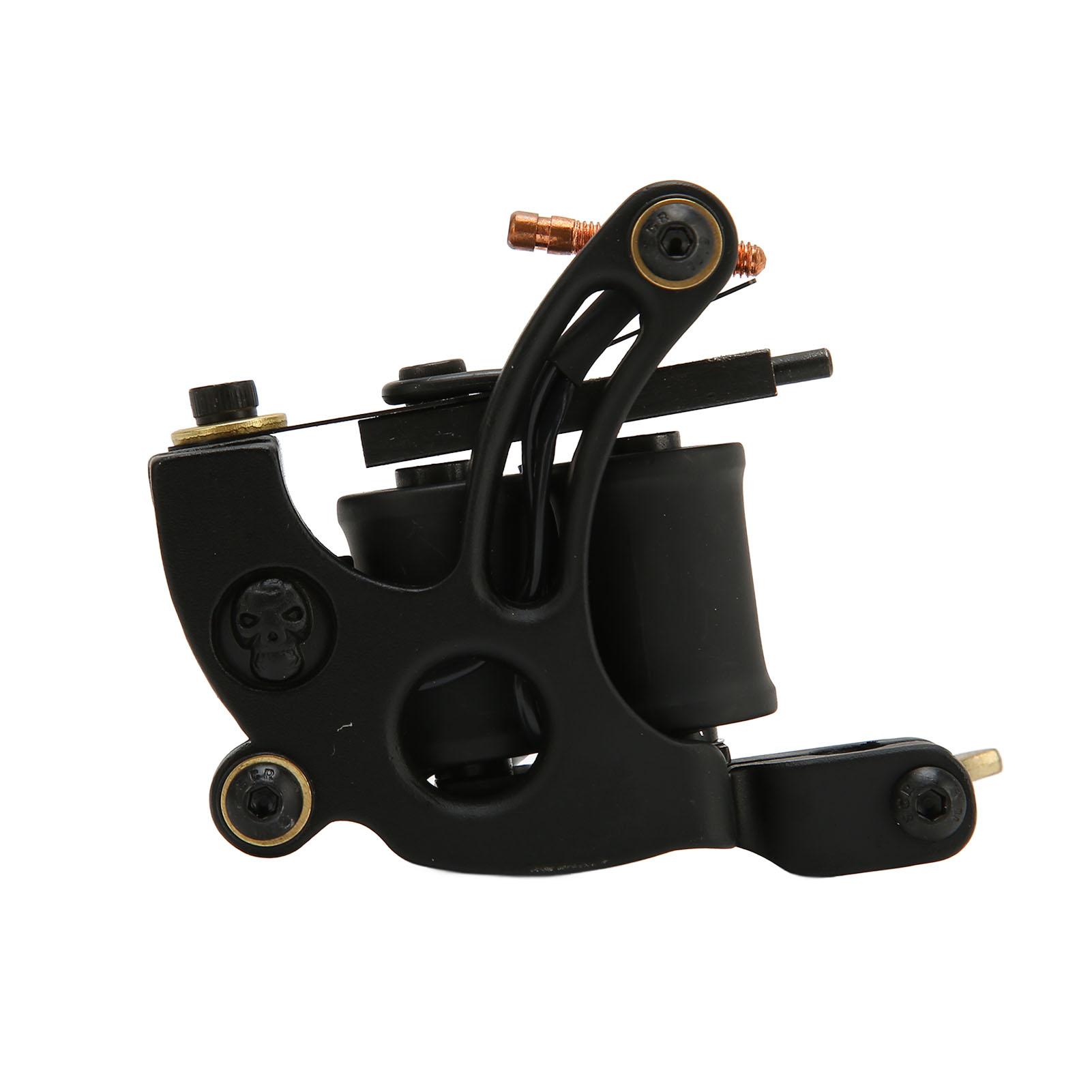 

Шейдерная тату-машинка Сплавная рама 10 обмоток Точность Легкая Стабильная тату-машинка с катушками для