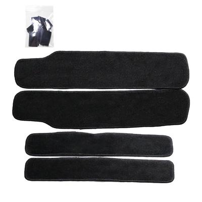 Nissan Serena Side Step Set of Scuff Step Floor Interior Custom Accessories C27/C28 Mats, Black, 4, Plates, Mats, Mats, Parts,