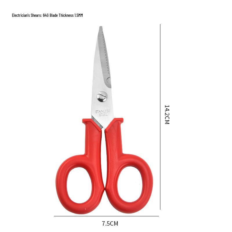 High-Power Stainless Steel Fishing Line and Wire Scissors