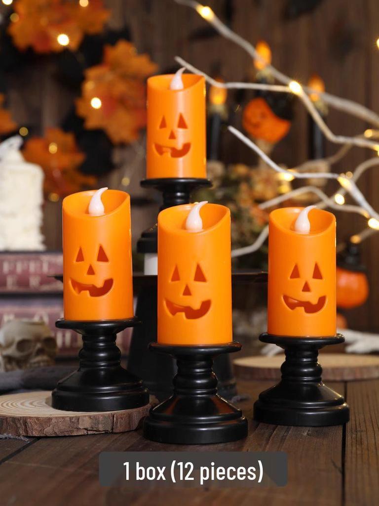 Luminous Halloween Pumpkin Lantern Decoration - Large Outdoor Display for Shopping Malls and Events