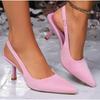 Fashion New Autumn Women's Shoes Fashion Women's Pumps Pointed Toe High Heels Shallow Woman Sandals Shoes Female Zapatos Mujer