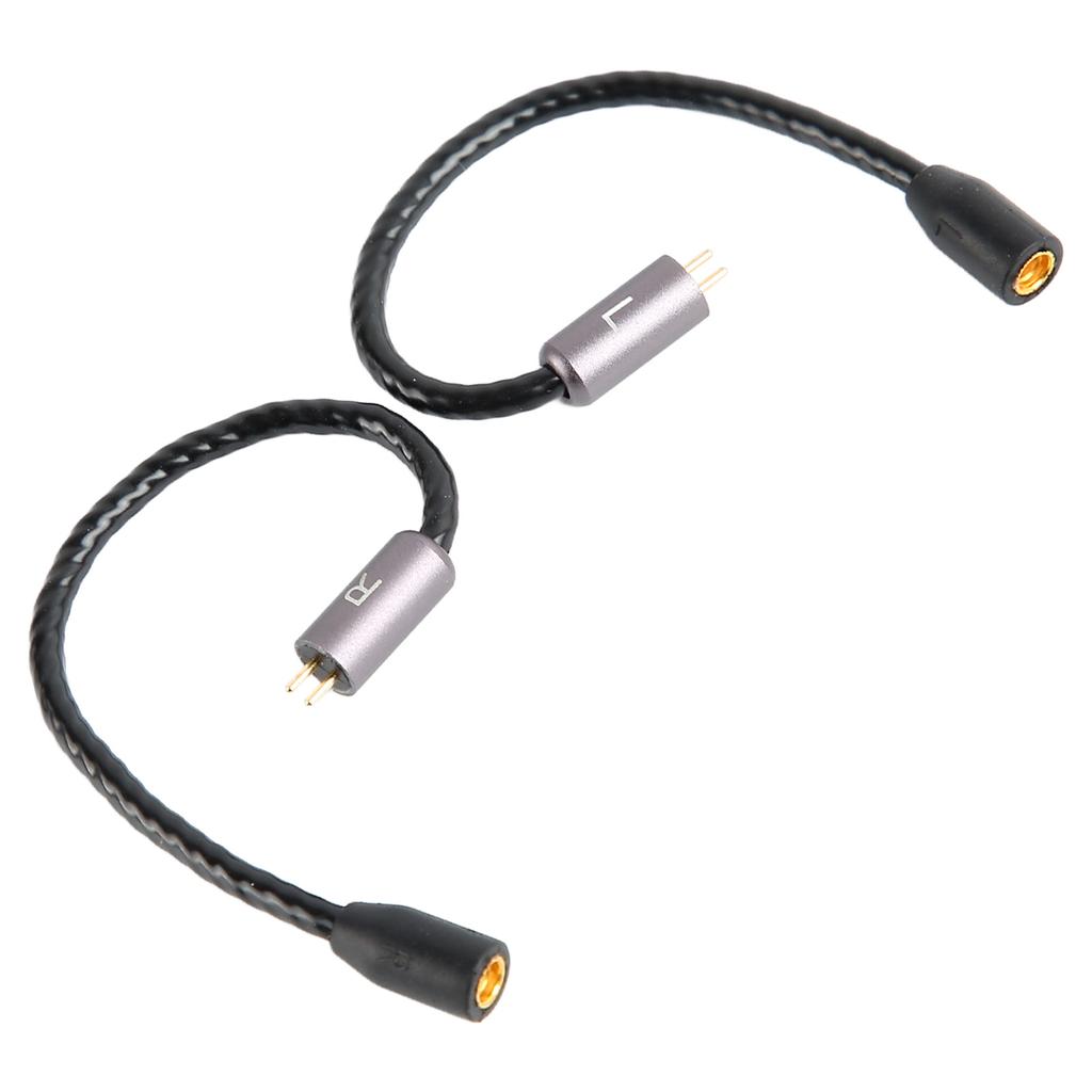 MMCX to 2 Pin 0.78mm Adapter Cable Plugging Unplugging Resistant Earphone Adapter Cable for AS10