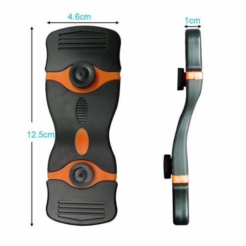 Kiligen 2-Piece Glass Scraper, Pocket Scraper with Stainless Steel and Plastic Blades, Safety Scraper for Removing Glass and Wall Debris, Includes 20