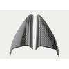 For Benz A-Class CLA 2019-23 Carbon Fiber A Pillar Front Triangle Cover Trim 2pc