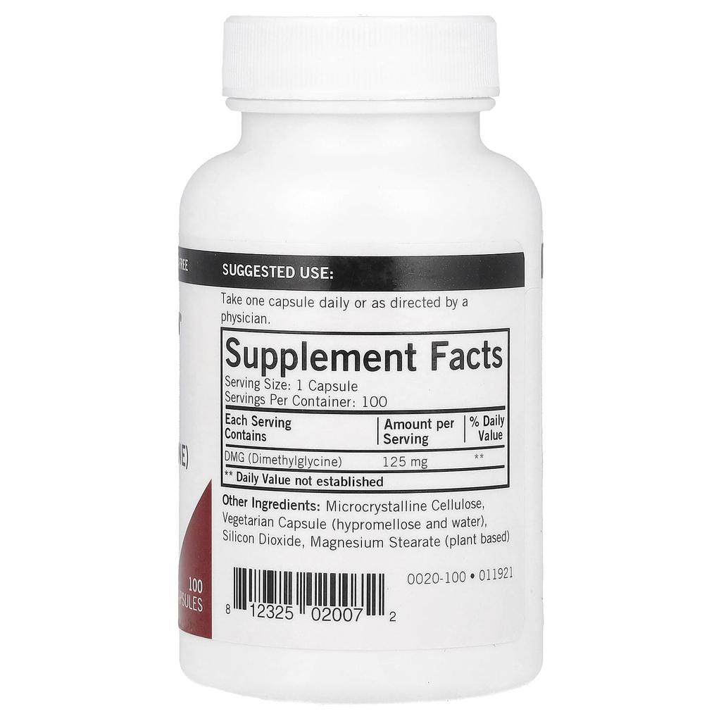 Schaden(Dimethylglycin), 125mg, 100 Kapseln