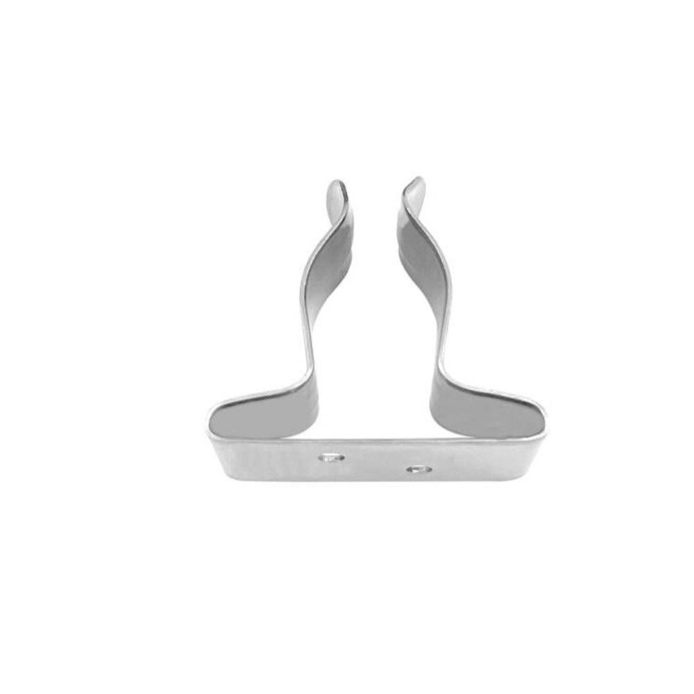 Durable Marine Hook Holder Stainless Steel Spring Clamp Hardware Boat Hook Holder  Marine Hardware