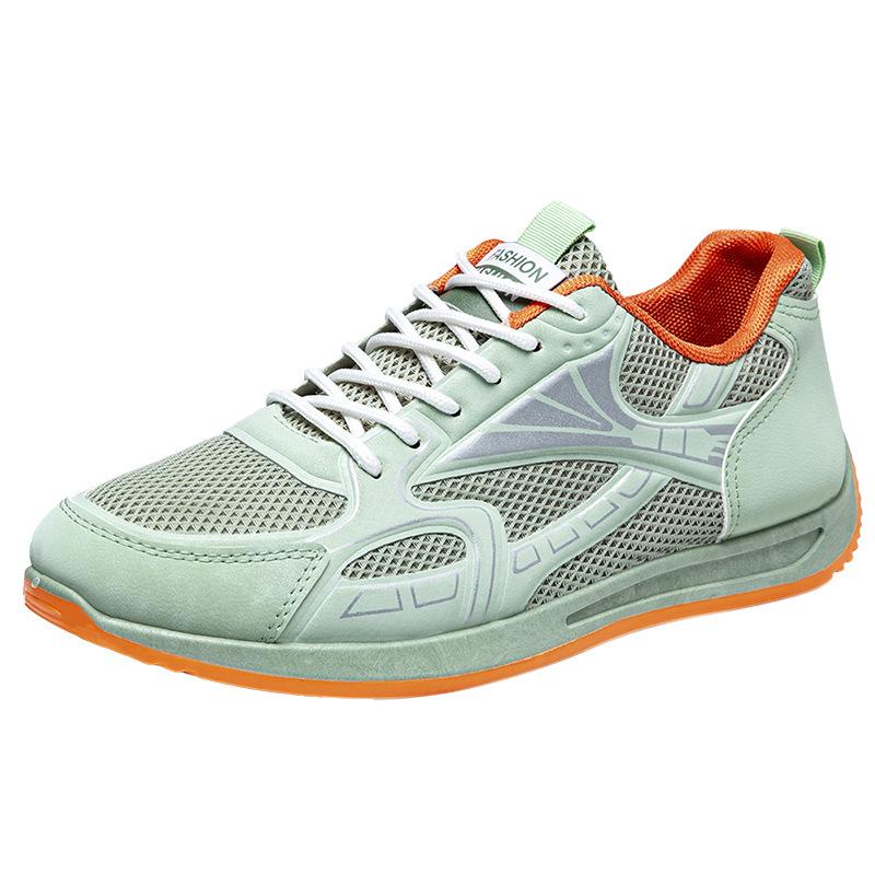 Форрест Гамп 22 новые высококачественные весенние сетчатые дышащие спортивные туфли повседневные беговые папины модные туфли 39 зелёный