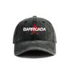 2025 Summer Outdoor Sunscreen Barricada Band Rock Spanish Distressed Baseball Cap Cool Men Retro Summer Adjustable Gift Dad Hat