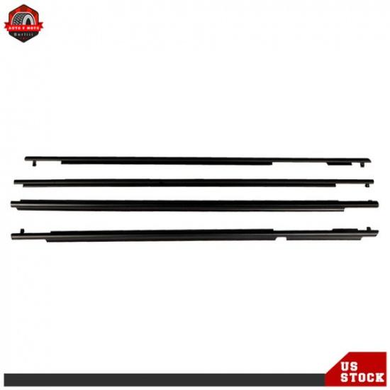 For Toyota 4Runner 2010-  Seal Belt Moulding Outside Window Weatherstrip
