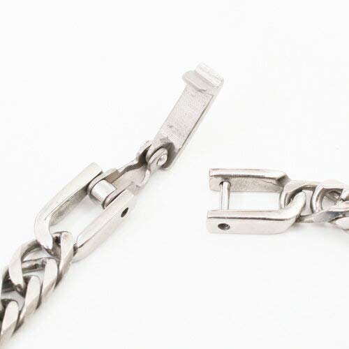 Reine Titan Kihei Halskette, 6-seitig geschliffen, Doppel Kihei, 5mm breit