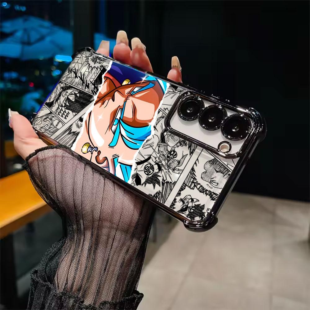 Custodia Manga Dragons Balls Per Telefono Galaxy S26Ultra DBZ Per Samsung S26 S25 S24 S23 S21 Ultra S20 FE S25 Plus 5G Cover Morbida