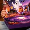 Countdown To Halloween Calendar Advent 2026, 24 Day Box with Figures, Gift Spooky Holiday for Kids, Party Decor & Daily Fun