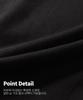 TOPBOY [Non-Fleece Or Fleece-Lined] Comfort Regular Cargo Straight Training Pants Black
